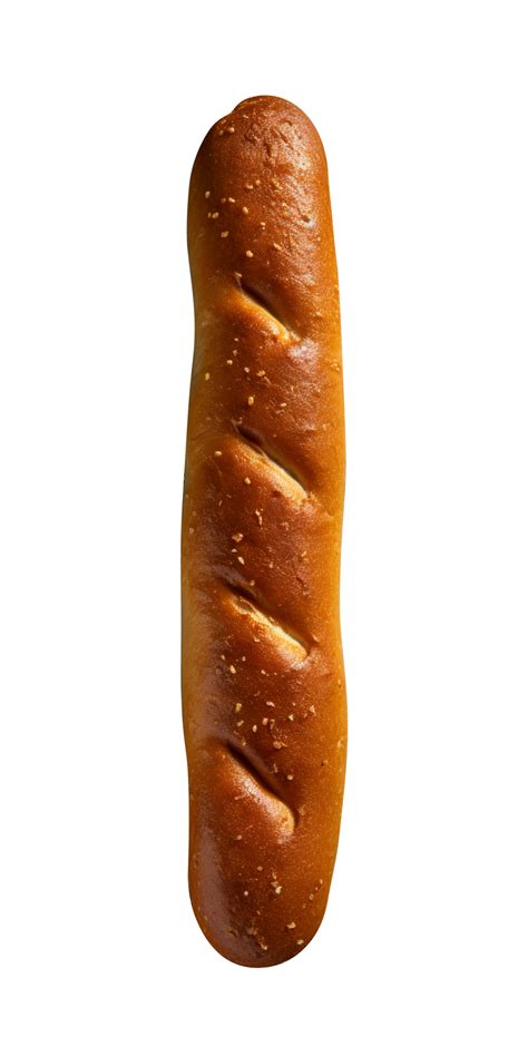 Fresh baked long bread loaf on transparent background 27145624 PNG