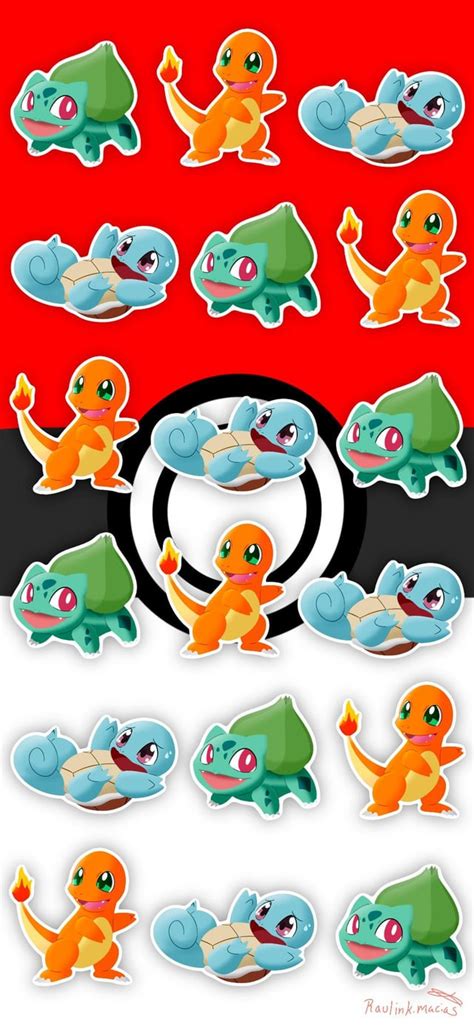 I’m drawing the entire kanto Pokédex and it gave me an idea to make these phone wallpapers. Any ...