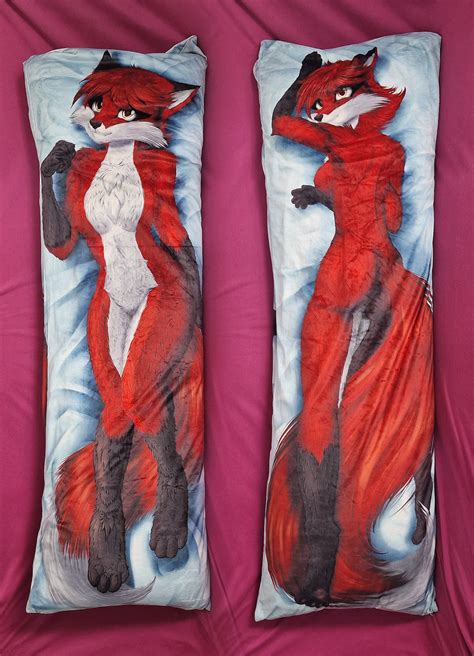 Daki Diane Art by Ruhisu the Red Fox Dakimakura Furry Body Pillow Cover - Etsy