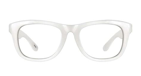 White Square Glasses #124130 | Zenni Optical