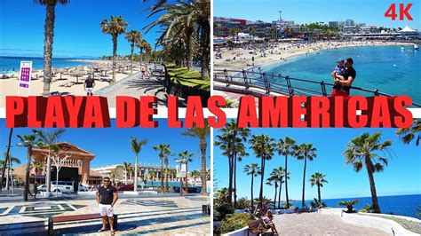 PLAYA DE LAS AMERICAS - TENERIFE 4K 2018 ATTRACTIONS BEST THINGS TO DO ...