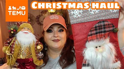 GIANT TEMU CHRISTMAS DECOR HAUL WITH PRICES | November 4, 2022 - YouTube