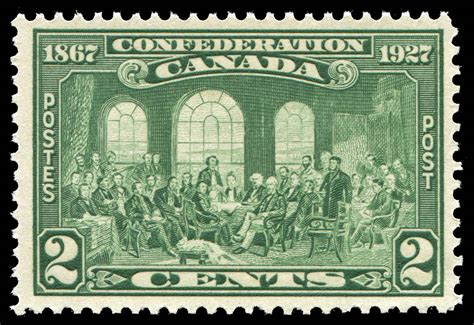 The Fathers of Confederation - Canada Postage Stamp | Confederation ...