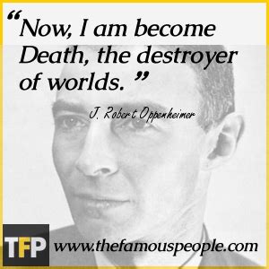 Robert Oppenheimer Quotes. QuotesGram