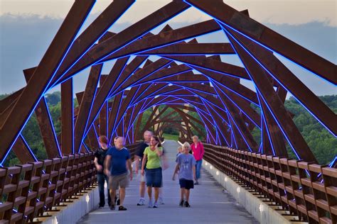 From Here to There: Integrated Public Art Installation for the High Trestle Trail Bridge ...