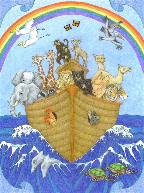 Noah's Ark Drawing by Alison Stein - Pixels