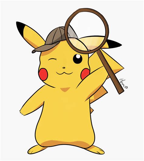 Detective Pikachu - Cartoon , Free Transparent Clipart - ClipartKey