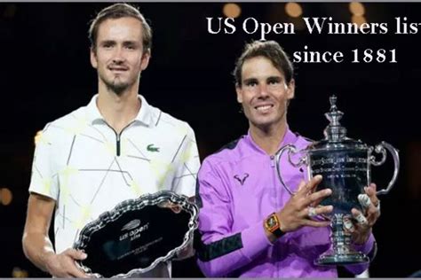 US Open Winners List Men’s Singles up to 2023