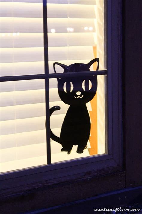 Halloween Window Silhouettes - Create Craft Love