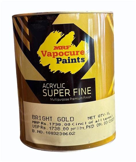 MRF Paints Acrylic Super Fine, 1 ltr at Rs 1272/litre in Sumerpur | ID: 21013897988