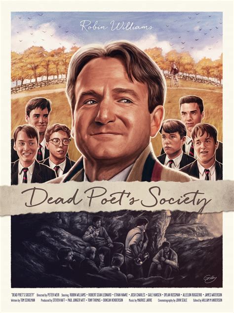 Dead Poet's Society | Poster By Samgilbey