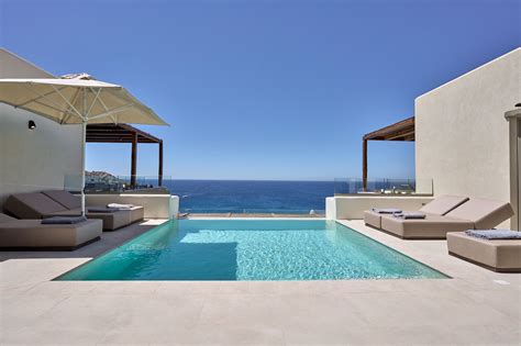 Panoramic Suite Private Pool | Accommodation in Ios Island, Greece