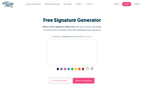 Best 5 Free Handwritten Signature Generator - Yeah Hub