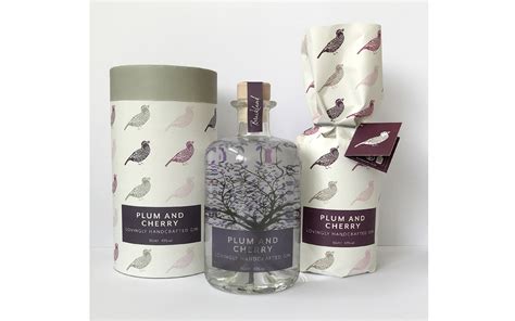 Luxury gin bottle packaging and website on Behance