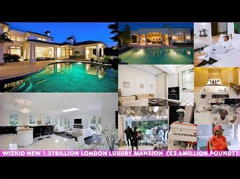 Wizkid 5 billion London luxury mansion (£2.6 million pounds) - YouTube