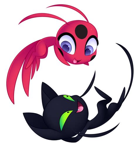 Tikki and plagg by glitteringcreations on deviantart – Artofit