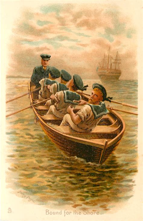 2 Vintage Row Boat Images! - The Graphics Fairy