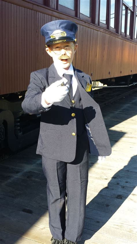 Train Conductor Costume - Train Conductor Costumes | Train conductor costume, Conductor costume ...