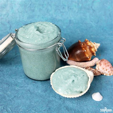 Shimmering Sea Salt Scrub Recipe - Soap Queen