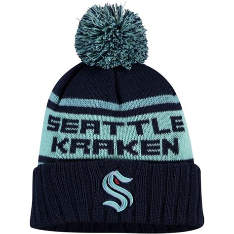 Seattle Kraken Primary Logo Fitted Hat – SEATTLE HOCKEY SPOT