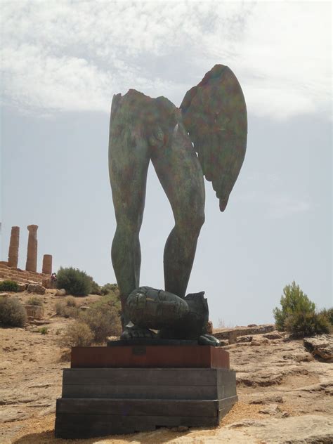 Big Statue in The Valley of the Temples - Agrigento - Sicilia