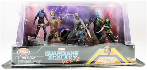 Marvel Studios - Disney Store - Set Figurines PVC - Guardians of the Galaxy Vol.2