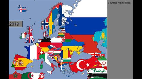 Europe: Timeline of National Flags: 1000 - 2019 - YouTube