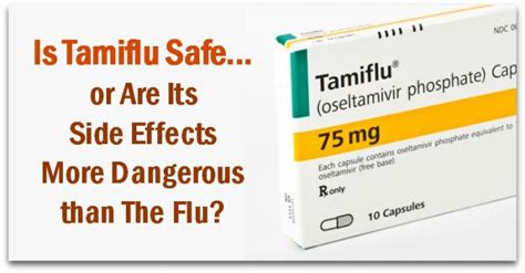 Is Tamiflu Safe... or Are Its Side Effects More Dangerous than The Flu? - Natural Holistic Life