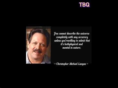 Best Quotes Christopher Michael Langan - YouTube