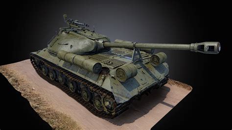 ArtStation - Tank IS-3 (3d model in viewer), Vlad Berdynskykh