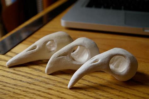 bird skulls by skeebers on DeviantArt | Sculpting clay, Sculpture clay ...