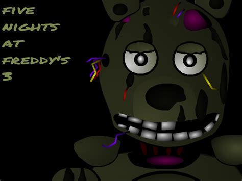 Five Night's At Freddy's 3 Scratch Edition by Azlan Syed