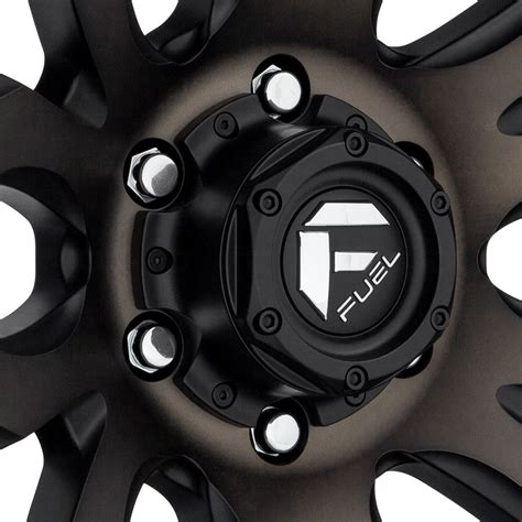 FUEL® D674 BLITZ 1PC Wheels - Matte Black with Machined Face and Double Dark Tint Rims