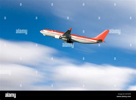 Plane Airbus A330 200 taking off Stock Photo - Alamy