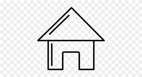 House Vector Outline at Vectorified.com | Collection of House Vector ...