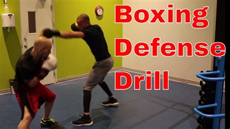 Boxing Defense Drill | Vision and Balance | How to stop flinching - YouTube