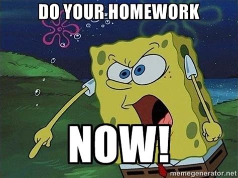 Do Your Homework Meme : 35 Very Funny Homework Meme Images And Photos On The Internet