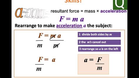 Physics How To Calculate Acceleration