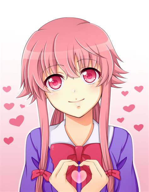 Yuno Gasai (Future Diary) by chai-kun on DeviantArt