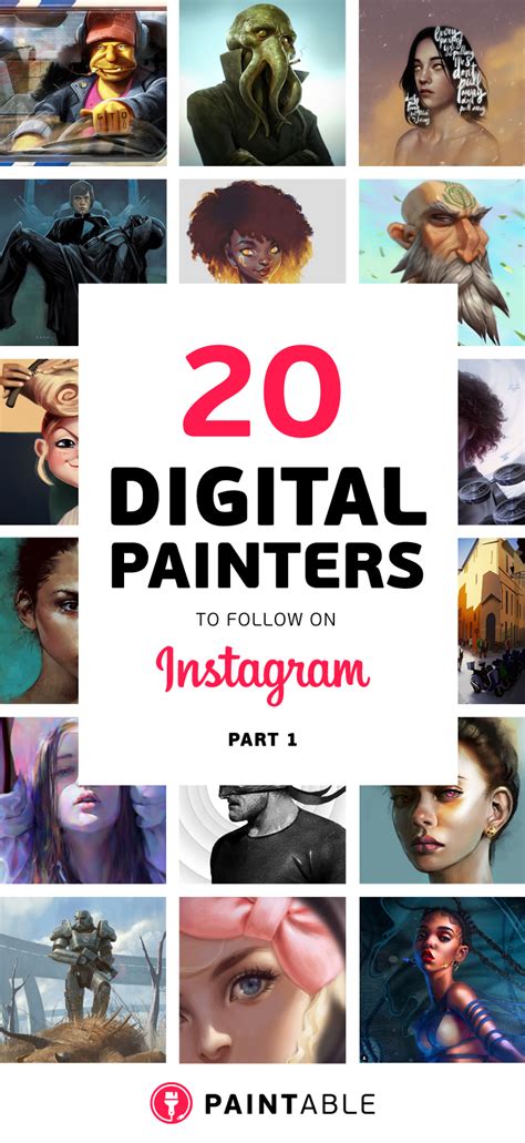 20 Inspiring Digital Painters to Follow on Instagram (Part 1) - Paintable