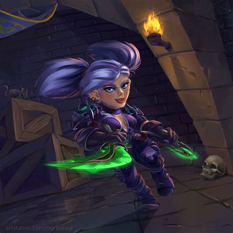 Gnome Rogue by Murburvur on DeviantArt