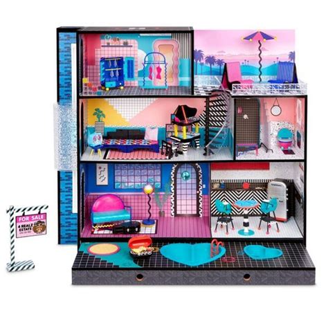 L.O.L. Surprise! O.M.G. House – Real Wood Doll House With 85+ Surprises ...