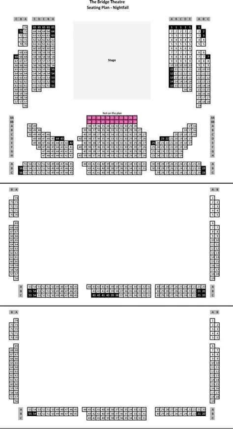 The Bridge Theatre Seating Plan - - London Box Office