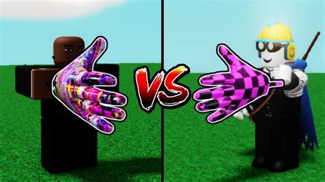 "Glitch" Glove VS Error Glove - Slap Battles - YouTube