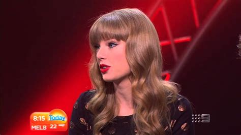 Taylor Swift Interview on Today Show Australia - YouTube