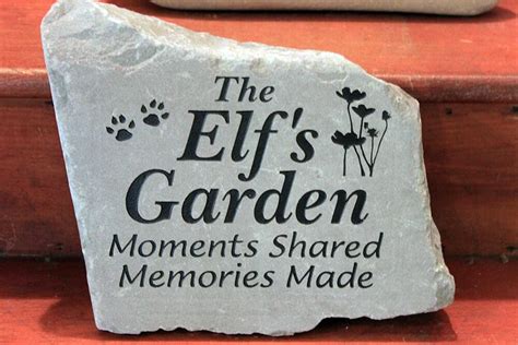 Home & Living :: Home Decor :: Custom Engraved Garden Stone