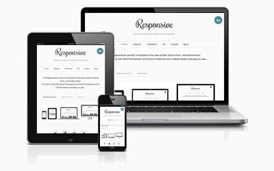 Responsive Joomla Template | Responsive | Joomlabamboo