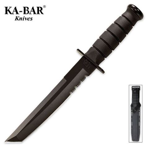 Ka-Bar 2-1245-1 Black Tanto Knife | DiveSummit.com