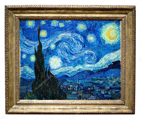 Peinture de nuit étoilée par Vincent Van Gogh — Photo éditoriale © ArenaCreative #6694346