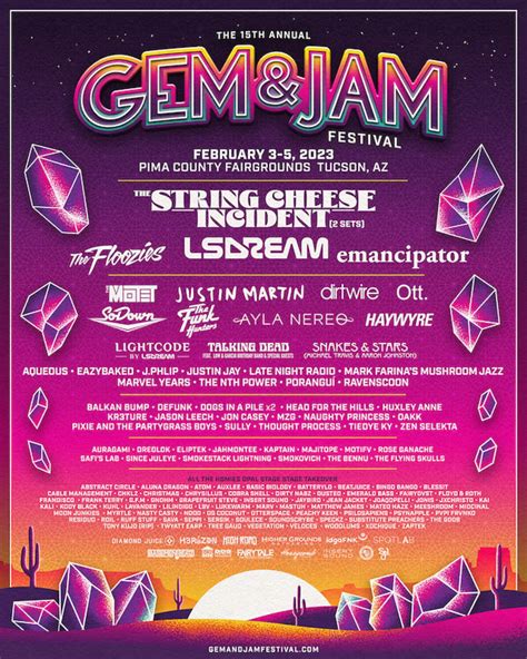 Gem & Jam Festival adds LSDREAM's Lightcode, Talking Dead tribute band ...